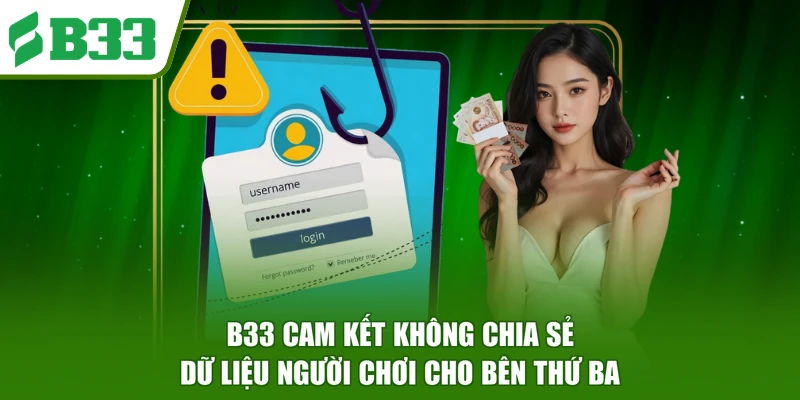 B33 cam kết không chia sẻ dữ liệu người chơi cho bên thứ ba